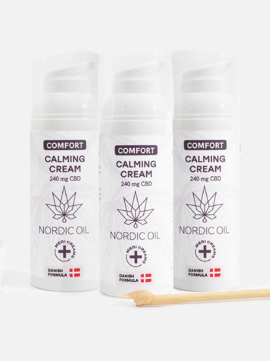 まとめ買いセット: 「コンフォート」 CBD フェイス& ボディクリーム