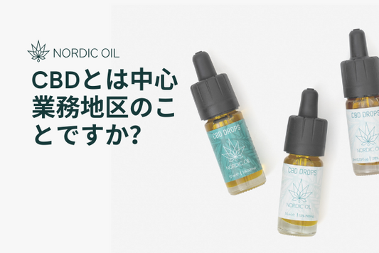 CBDとは中心業務地区のことですか？