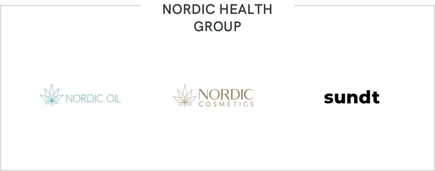 Nordic Health Groupのロゴを小さくしたものです。