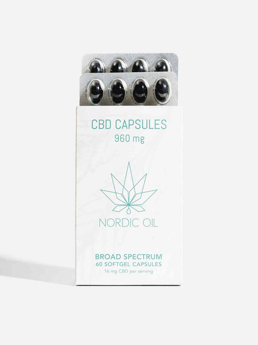 【Hemppedia特別優待】 CBDカプセル 960mg