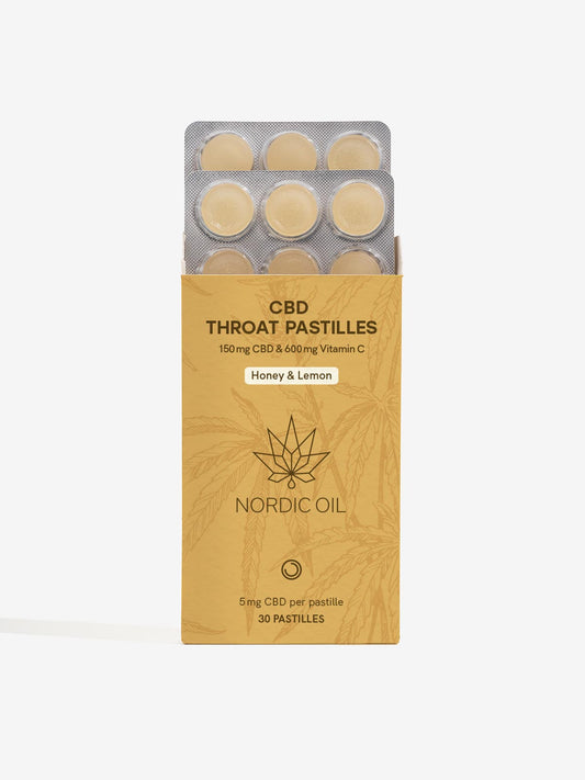 CBD スロートキャンディー (ハニーレモン味)